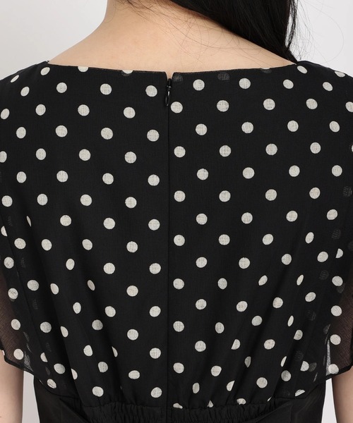 STRAWBERRY-FIELDS（ストロベリーフィールズ）の「ミスティドットⅡ（ワンピース・レディース・ブラック系その他・2）」の5枚目の写真