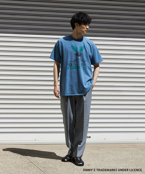 JIMMY'Z　Tシャツ　L　スミクロ　黒　ピグメント染め jeCBvuTkwQaP.jpg?width=768