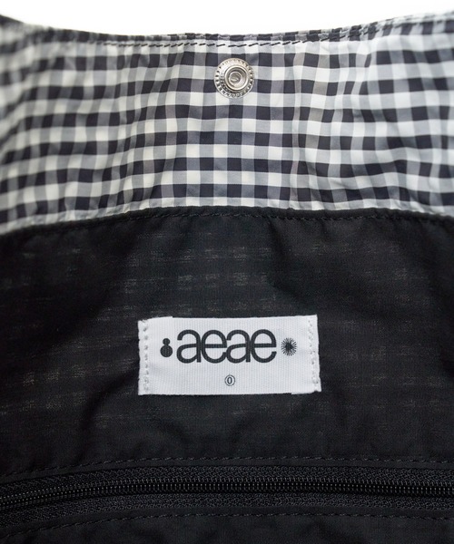 aeae（エーイーエーイー）の「Nylon Shoulder Bag（ショルダーバッグ・レディース・ホワイト/ブラック・FREE）」の9枚目の写真