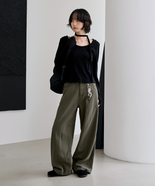 男女兼用/UNISEX】【ボタンで自由にSIZE調節可能】バックボタン
