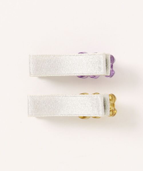 petit main（プティマイン）の「ベアヘアクリップ2P（ヘアピン・キッズ・ライトピンク/ラベンダー/ライトブルー・FREE）」の9枚目の写真