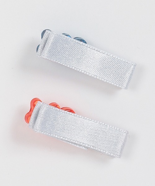 petit main（プティマイン）の「ベアヘアクリップ2P（ヘアピン・キッズ・ライトピンク/ラベンダー/ライトブルー・FREE）」の5枚目の写真