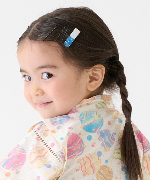 petit main（プティマイン）の「ベアヘアクリップ2P（ヘアピン・キッズ・ライトピンク/ラベンダー/ライトブルー・FREE）」の11枚目の写真