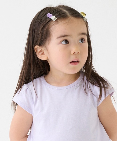 petit main（プティマイン）の「ベアヘアクリップ2P（ヘアピン・キッズ・ライトピンク/ラベンダー/ライトブルー・FREE）」の14枚目の写真