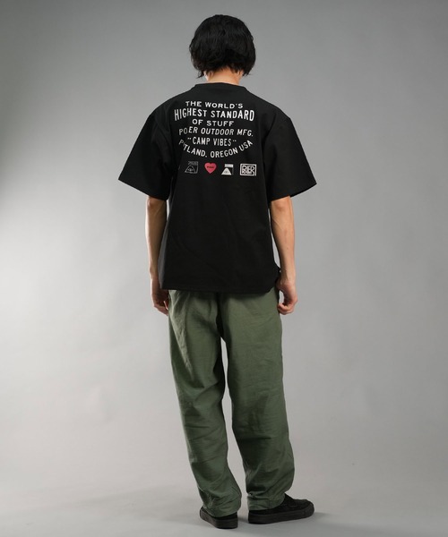 POLeR(ポーラー)の「【ムラサキスポーツ限定】POLER/ポーラー 半袖Tシャツ/ラッシュガード 水陸両用 UVケア ブランドロゴ 249MCV0023(Tシャツ/カットソー・メンズ・ホワイト/ブラック/グレー・M/L/XL)」の14枚目の写真