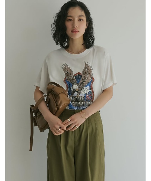 Re:EDIT（リエディ）の「[2024 SUMMER COLLECTION][森カンナさん着用]ダブルポケットデザインショルダーバッグ（ショルダーバッグ・レディース・シルバー/アイボリー/ブラック/ブラウン・FREE）」の21枚目の写真