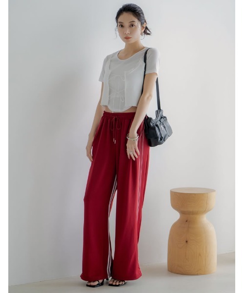 Re:EDIT（リエディ）の「[2024 SUMMER COLLECTION][森カンナさん着用]ダブルポケットデザインショルダーバッグ（ショルダーバッグ・レディース・シルバー/アイボリー/ブラック/ブラウン・FREE）」の5枚目の写真