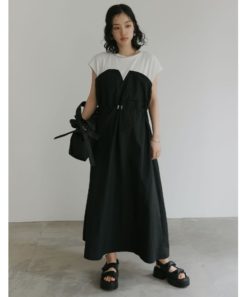 Re:EDIT（リエディ）の「[2024 SUMMER COLLECTION][森カンナさん着用]ダブルポケットデザインショルダーバッグ（ショルダーバッグ・レディース・シルバー/アイボリー/ブラック/ブラウン・FREE）」の8枚目の写真