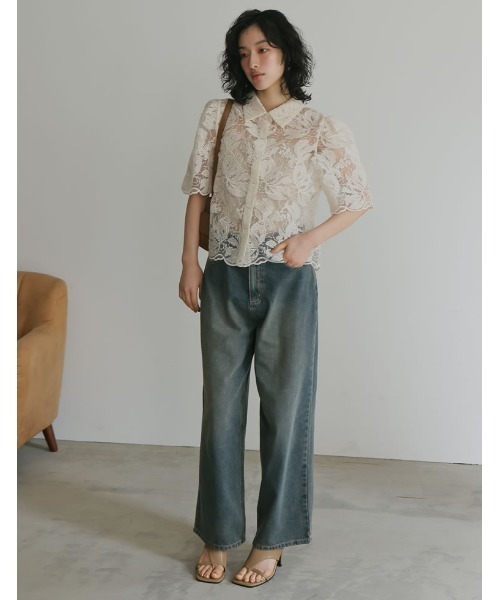 Re:EDIT（リエディ）の「[2024 SUMMER COLLECTION][森カンナさん着用]ダブルポケットデザインショルダーバッグ（ショルダーバッグ・レディース・シルバー/アイボリー/ブラック/ブラウン・FREE）」の19枚目の写真