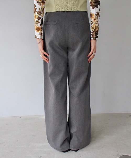 SANSeLF（サンセルフ）の「レースラップスラックスパンツ【SANSeLF】sanw24s023（スラックス・レディース・グレー・S/M）」の13枚目の写真