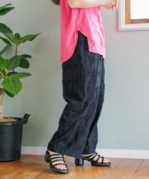 niko and... | フラワーレースイージーパンツ(その他パンツ)