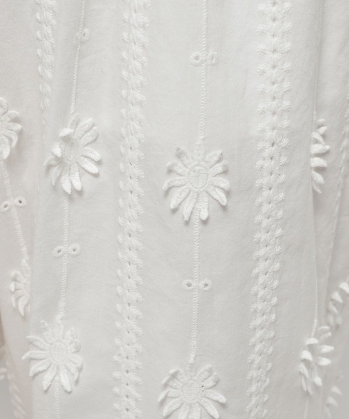 niko and...（ニコアンド）の「フラワーレースイージーパンツ（その他パンツ・レディース・ライトグリーン/オフホワイト/ブラック・FREE）」の18枚目の写真