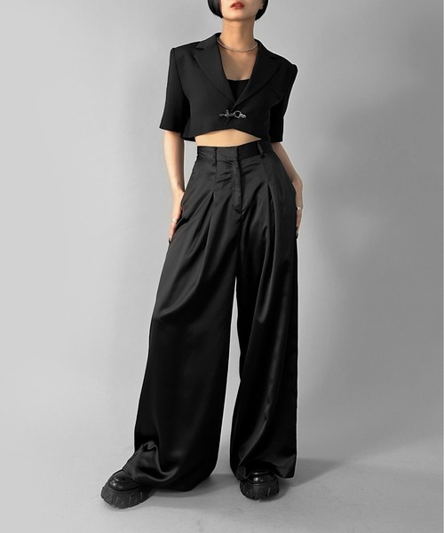 Fluffy Lapel Collar And Cuffs PU Longline Coat With Belt
