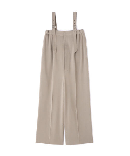 NATURAL BEAUTY BASIC（ナチュラルビューティーベーシック）の「◇ベアサロペット（サロペット/オーバーオール・レディース・ベージュ/ブラック・MEDIUM）」の8枚目の写真