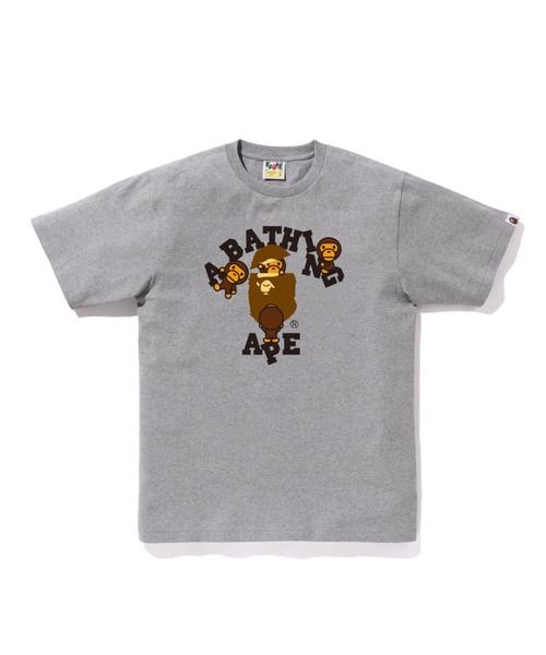 トップス ape COLLEGEILO TEE A BATHING APE（アベイシングエイプ）の「COLLEGEILO TEE（T