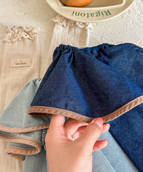 aimoha（アイモハ）の「【aimoha-KIDS-】ノースリーブデニムトップス（ベスト・キッズ・ネイビー・90/100/110/120/80/130）」の15枚目の写真