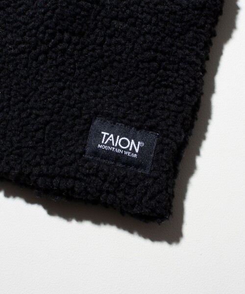 TAION（タイオン）の「【TAION/タイオン】GLOSTER別注 ボアリバーシブルマフラー ダウンマフラー 差し込み（マフラー・メンズ・オリーブ/ブラック/ホワイト系その他2/ホワイト系その他/ダークブルー/ダークグレー・FREE）」の20枚目の写真