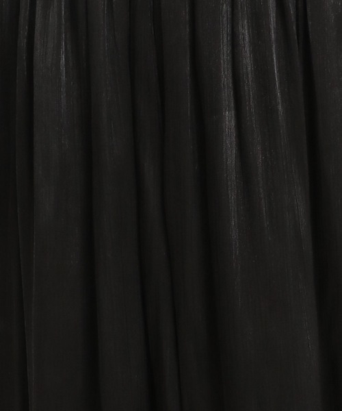 GLOBAL WORK Smile Seed Store（グローバルワーク スマイルシードストア）の「シャイニーフレアスカート/116018（スカート・レディース・ブラック/ブルー/グレイッシュベージュ・SMALL/MEDIUM/LARGE/X-LARGE）」の5枚目の写真