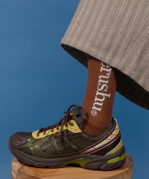 Perushu（ペルーシュ）の「Perushuロゴカラーソックス（ソックス/靴下・メンズ・ライトブルー/ブラック/ライム/ブラウン/ホワイト/ブルー・FREE）」の13枚目の写真