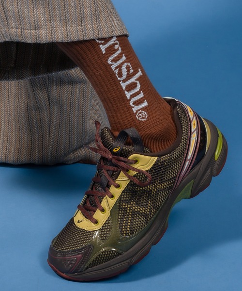 Perushu（ペルーシュ）の「Perushuロゴカラーソックス（ソックス/靴下・メンズ・ライトブルー/ブラック/ライム/ブラウン/ホワイト/ブルー・FREE）」の14枚目の写真