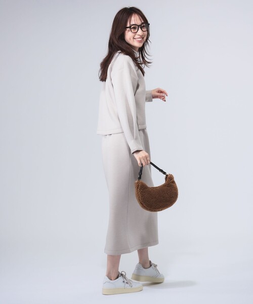 B:MING by BEAMS（ビーミングバイビームス）の「ダンボール トップス × スカート セット（S〜M）（ワンピース・レディース・ブラウン系その他2/ブラック/ブルー系その他・SMALL/MEDIUM）」の18枚目の写真