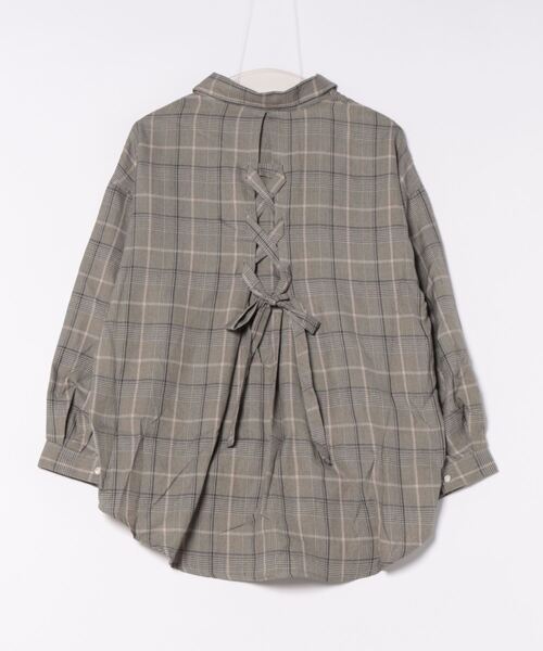 GORGE(ゴージ)の「バックリボンタケノコタックブラウス(シャツ/ブラウス・レディース・ラベンダー/ピンク/ホワイト系その他/ブラック/ブラウン系/オフホワイト/ブラック系その他・F)」の22枚目の写真