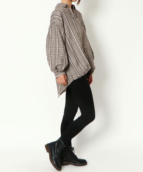GORGE(ゴージ)の「バックリボンタケノコタックブラウス(シャツ/ブラウス・レディース・ラベンダー/ピンク/ホワイト系その他/ブラック/ブラウン系/オフホワイト/ブラック系その他・F)」の13枚目の写真