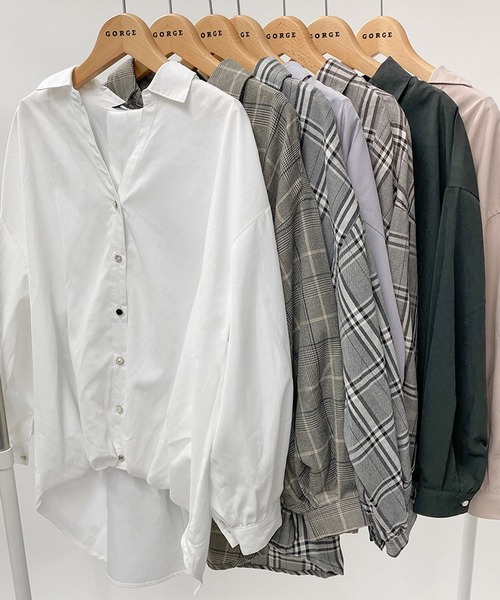 GORGE(ゴージ)の「バックリボンタケノコタックブラウス(シャツ/ブラウス・レディース・ラベンダー/ピンク/ホワイト系その他/ブラック/ブラウン系/オフホワイト/ブラック系その他・F)」の14枚目の写真