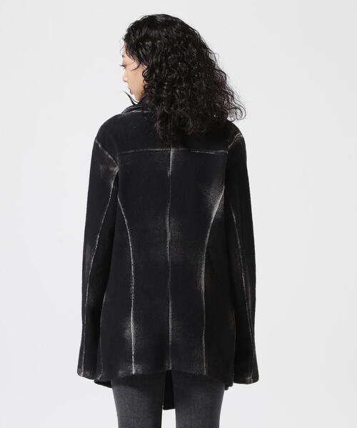 KMRii(ケムリ)の「KMRii/ケムリ/Cordoba Drape Rider(ブルゾン・レディース・ブラック・1/2)」の4枚目の写真