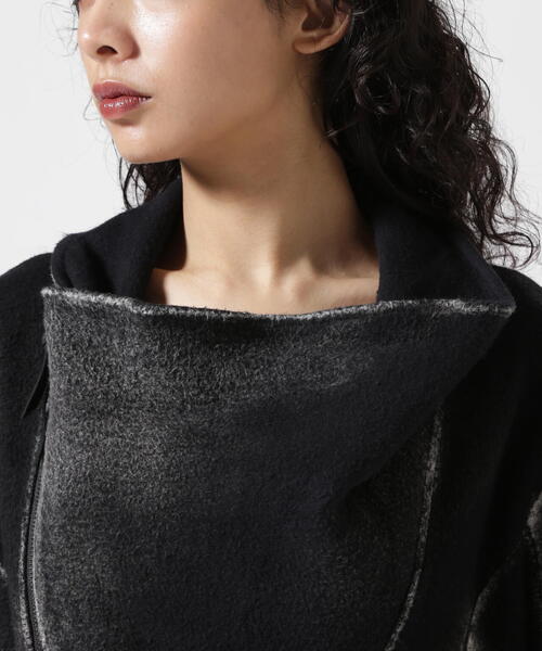 KMRii(ケムリ)の「KMRii/ケムリ/Cordoba Drape Rider(ブルゾン・レディース・ブラック・1/2)」の5枚目の写真