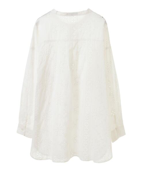 Sugar spoon（シュガースプーン）の「・SUGAR　SPOON　刺繍レースシャツチュニック（チュニック・レディース・ブラック/オフホワイト・FREE）」の19枚目の写真