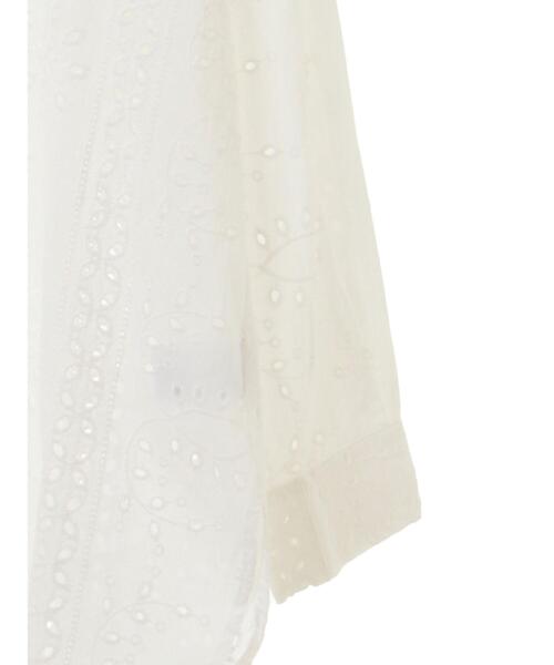 Sugar spoon（シュガースプーン）の「・SUGAR　SPOON　刺繍レースシャツチュニック（チュニック・レディース・ブラック/オフホワイト・FREE）」の21枚目の写真