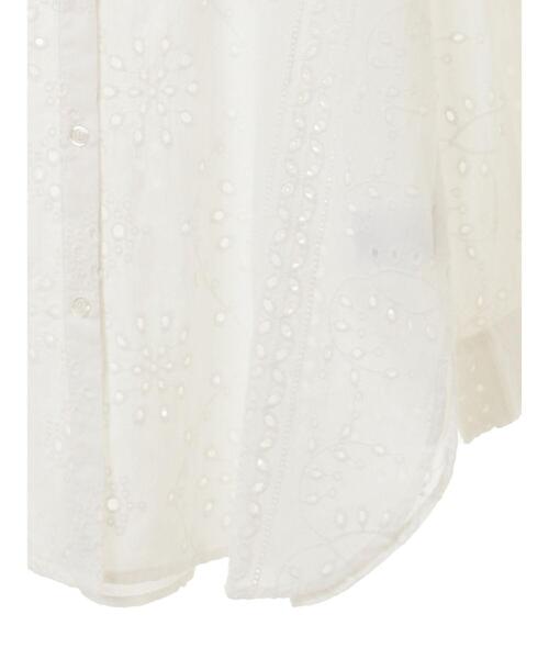Sugar spoon（シュガースプーン）の「・SUGAR　SPOON　刺繍レースシャツチュニック（チュニック・レディース・ブラック/オフホワイト・FREE）」の22枚目の写真