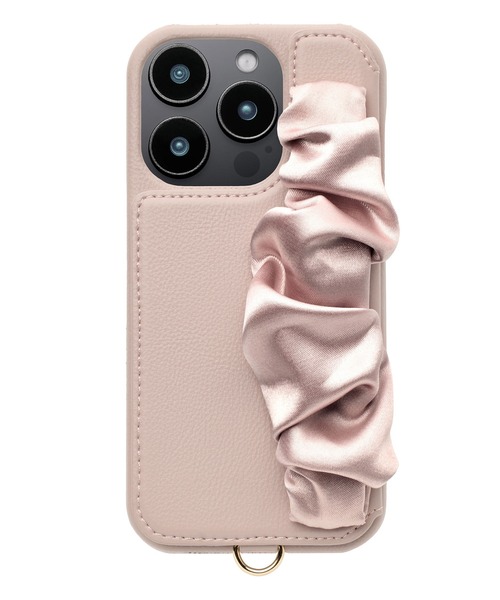Classy Scrunchie Case iPhone1616Pro 背面収納 スマホケース iPhone