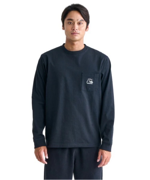 Quiksilver（クイックシルバー）の「QS HISTORY LT/クイックシルバー長袖ロンT（Tシャツ/カットソー・メンズ・ネイビー/ブラック/ホワイト・MEDIUM/LARGE/X-LARGE/SMALL）」の7枚目の写真