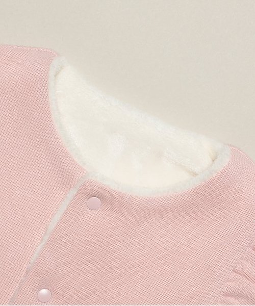 sense of wonder（センスオブワンダー）の「リバティうさくまベスト（ベスト・キッズ・キナリ/ピンク・70-90cm）」の4枚目の写真