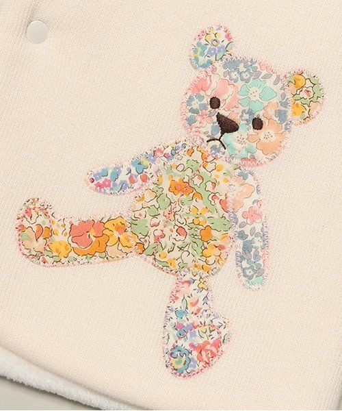 sense of wonder（センスオブワンダー）の「リバティうさくまベスト（ベスト・キッズ・キナリ/ピンク・70-90cm）」の6枚目の写真