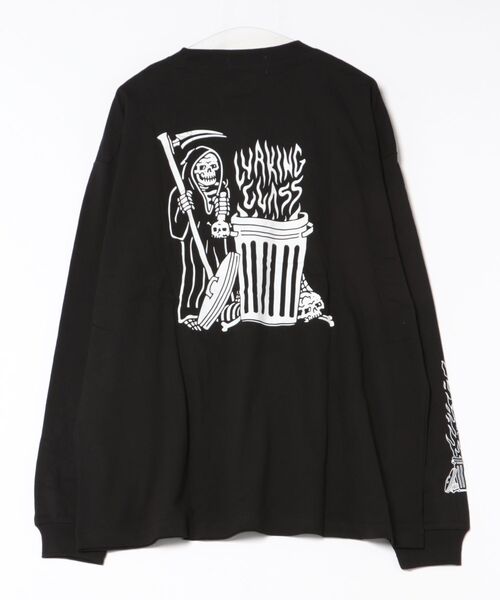 LURKING CLASS(ラーキングクラス)の「【ムラサキスポーツ限定】LURKING CLASS/ラーキングクラス ロンT/長袖Tシャツ バックプリント TRASH FIRE L/S TEE ST24HTM02(Tシャツ/カットソー・メンズ・ブラック/ホワイト・L/M/XL)」の17枚目の写真
