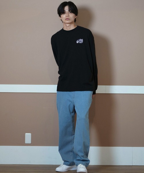 LURKING CLASS(ラーキングクラス)の「【ムラサキスポーツ限定】LURKING CLASS/ラーキングクラス ロンT/長袖Tシャツ バックプリント TRASH FIRE L/S TEE ST24HTM02(Tシャツ/カットソー・メンズ・ブラック/ホワイト・L/M/XL)」の14枚目の写真
