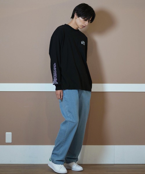 LURKING CLASS(ラーキングクラス)の「【ムラサキスポーツ限定】LURKING CLASS/ラーキングクラス ロンT/長袖Tシャツ バックプリント TRASH FIRE L/S TEE ST24HTM02(Tシャツ/カットソー・メンズ・ブラック/ホワイト・L/M/XL)」の15枚目の写真