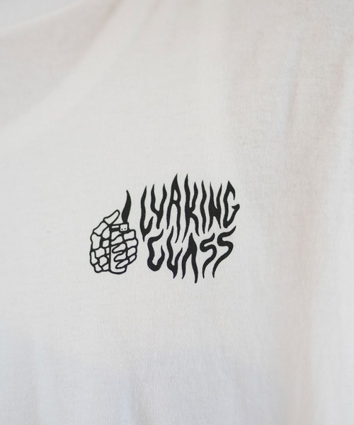 LURKING CLASS(ラーキングクラス)の「【ムラサキスポーツ限定】LURKING CLASS/ラーキングクラス ロンT/長袖Tシャツ バックプリント TRASH FIRE L/S TEE ST24HTM02(Tシャツ/カットソー・メンズ・ブラック/ホワイト・L/M/XL)」の8枚目の写真