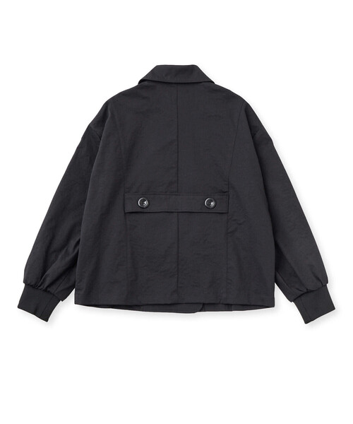 ZIDDY（ジディ）の「【 ニコ☆プチ 掲載 】トレンチコート風ブルゾン(130~160cm)（ブルゾン・キッズ・ブラック/ベージュ・130cm/140cm/150cm/160cm）」の8枚目の写真