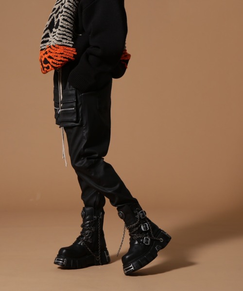 WEB&DEPOT限定】DankeSchon/ダンケシェーン/COATING FLAP POCKET PANTS