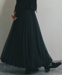 ANOTHER S | ナイロンタフタxチュールバルーンスカート(スカート)