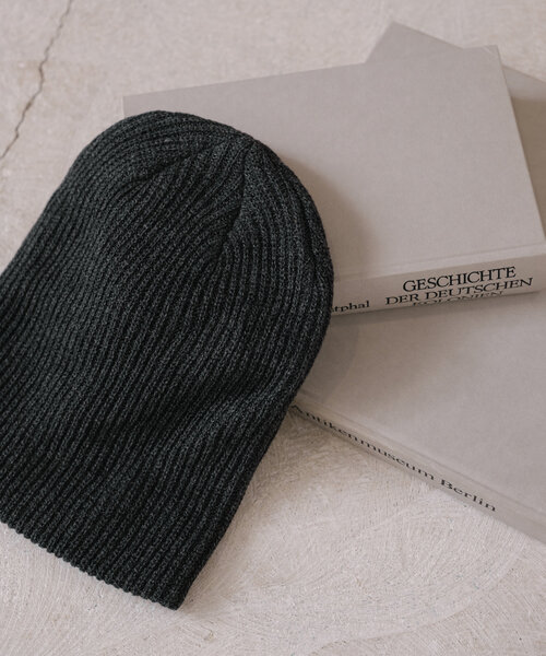 Kastane（カスタネ）の「ニットビーニー（ニットキャップ/ビーニー・レディース・ブラウン/グレー/アイボリー・FREE）」の11枚目の写真