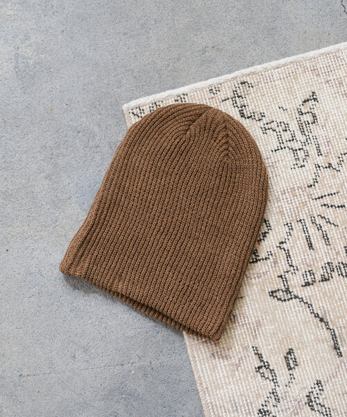 Kastane（カスタネ）の「ニットビーニー（ニットキャップ/ビーニー・レディース・ブラウン/グレー/アイボリー・FREE）」の15枚目の写真