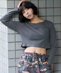 SHORT ROUND | SHORT ROUND/【24年秋冬新作】ショートロゴリブロンT(Tシャツ/カットソー)