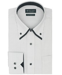 TOKYO SHIRTS（トウキョウシャツ）の「超形態安定ノーアイロン ドゥエボットーニ 長袖ビジネスワイシャツ（ビジネスシャツ）」