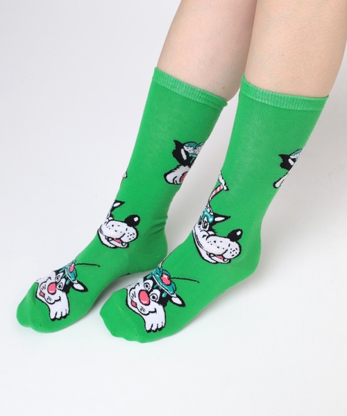 RNA（アールエヌエー）の「E5052 ＪＵＮＫフローズンソックス（ソックス/靴下・レディース・オレンジ/チャコール/グリーン/ホワイト・FREE）」の18枚目の写真