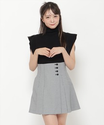 REDYAZEL（レディアゼル）の「ハイウエストタックチェックミニスカート（スカート）」